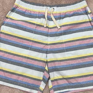 Original Penguin striped drawstring shorts medium
